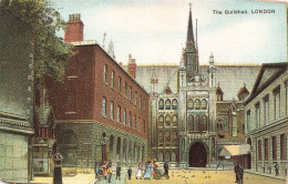 ROYAUME-UNI - The Guildhail - London - Vue Sur Une Rue - Des Monuments - Carte Postale Ancienne - Autres & Non Classés