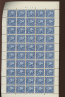 847A. ** 4Fr.   Une Feuille  . Cote 1125 € +.  . (zonder Datum) - 1936-1951 Poortman