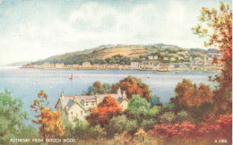 ROYAUME-UNI - Rothesay From Skeoch Wood - Vue Sur La Mer - Vue Au Loin De Plusieurs Maisons - Carte Postale Ancienne - Bute