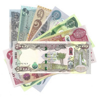 Irak Iraq Dinar Banknotes Complete Set - Irak