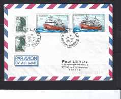 Courrier Philatélique Pour La France. En Affranchissement Composé Du 20-10-1987- 975 St Pierre Et Miquelon. TB - Cartas & Documentos