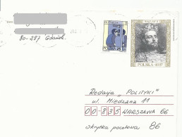 Poland Envelope Used Ck.100.04: Set Of Kings Waclaw II (postal Circulation) - Entiers Postaux