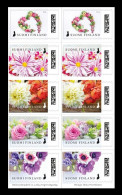 Finland 2024 Mih. 2876/80 Valentine's Day. Blossoming Friendship. Flora. Flowers (booklet) MNH ** - Ongebruikt