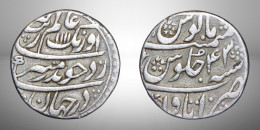 India - Mughal: Aurangzeb Alamgir. Silver Rupee. - Inde