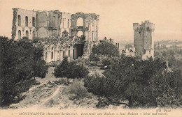FRANCE - Montmajour (Bouches Du Rhône) - Ensemble Des Ruines - Aux Moines - Carte Postale Ancienne - Andere & Zonder Classificatie