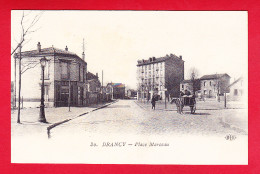 F-93-Drancy-01P127  Place Marceau, Café, Cpa BE - Drancy