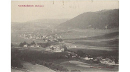 LES VERRIERES SUISSE FRONTIERE FRANCO-SUISSE CLICHE BOREL A PONTARLIER NON CIRCULEE - Les Verrières