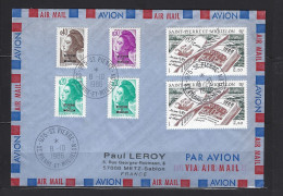 Courrier Philatélique Pour La France. En Affranchissement Composé Du 8-10-1986 - 975 St Pierre Et Miquelon. TB - Covers & Documents