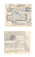 FRC - Madagascar. 1968 (21 Sept) Tananarive - West Germany, Offenburg (25 Nov) Postal Package Card Single Frk Top Value  - Autres & Non Classés