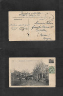 FRENCH LEVANT. 1911 (2 Dec) Kerasunde, Samsoun - Spain, Castellon De La Plana. Fkd View Ppc, French Post Office To Rare  - Other & Unclassified