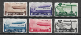 CIRENAICA, Italy 1933 Air Mail ZEPPELIN MH - Cirenaica