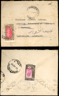 FRENCH COLONIES. 1937 (August). SOMALIA-LEBANON. Dijibouti To Beyrouth, Readdressed To ONOUR EL  CHODEIZ. Franked F+R En - Sonstige & Ohne Zuordnung