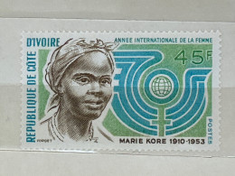 1975.  MNH  Côte D’Ivoire Marie Kore - Côte D'Ivoire (1960-...)