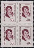 1974 Argentinien ** Mi:AR 1174, Sn:AR 1032, Yt:AR 972, Sg:AR 1310, Göt:AR 1626, Gz :AR 1169A, General Manuel Belgrano - Nuovi