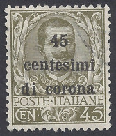 ITALIA (TRENTO E TRIESTE) 1919 - Sassone 8° - Soprastampato | - Trente & Trieste