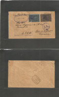 GUATEMALA. 1897 (10 April) GPO - Spain, Jerez De La Frontera (6 Mayo) Registered AR Multifkd Env. Extraordinary Rare Des - Guatemala