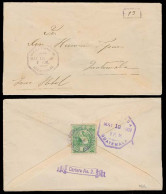 GUATEMALA. 1901. Retalhulco - Guatemala. Official Fkd Env. Nice Condition. 6c. - Guatemala