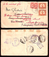 GUATEMALA. 1925. Quetzal - Villa Fontes / Mozambique Cº. Portuguese East Africa / Fwded S. Africa. Fkd. Env. V. Interest - Guatemala