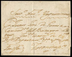 GUATEMALA. 1826 (20 Aug, Receipt Date Inside). Early Independence Period Local Dated Mail SERVICIO NACIONAL URGENTISIMO. - Guatemala