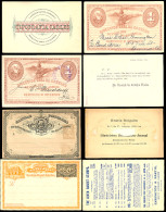 GUATEMALA. C.1899. Stat Cards / Private Prints. 4 Diff. Items. V. Scarce. 2 Are Used. - Guatemala