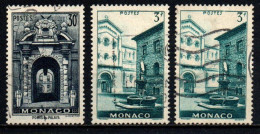 1951 - Monaco 369 X 2 + 370 Turistica        ---- - Used Stamps