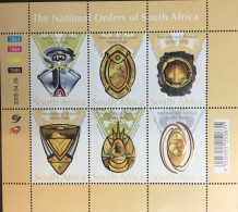 South Africa 2005 National Medals Sheetlet MNH - Andere & Zonder Classificatie