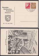 PP140 C1, O, "Rheinische Briefmarkenausstellung", 1936, Pass. SSt. - Privat-Ganzsachen