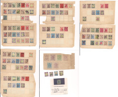 HONG KONG. Early XX. Old Collection In Album Pages Containing Diff Issues And Values Mostly Used Incl. 10$ (scott #85) W - Other & Unclassified