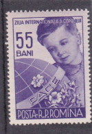 INTERNATIONAL CHILDREN'S DAY 1956 MI.Nr.1578 ,MNH ROMANIA - Ongebruikt