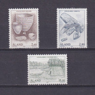 ALAND ISLANDS 1994, Mi# 88-90, Stone Age, MNH - Aland