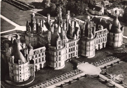 FRANCE - Chambord - Vue Aérienne De La Façade Nord Du Château - En Tourraine - Carte Postale Ancienne - Chambord