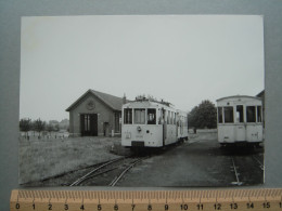 Photo Cliché J. BAZIN - Quevaucamps - Dépôt - Tram - Tramway - Ligne Saint Ghislain, Hornu, Mons - Belöil