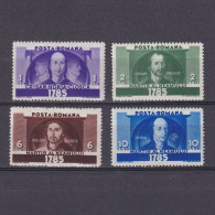 ROMANIA 1935, Sc# 442-445, Three Romania Martyrs, MH - Neufs