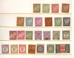 Monaco - (1905-57) - Timbres-Taxe  - Neufs* - Le 100 F. Oblit - Postage Due