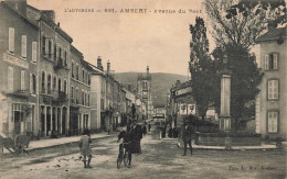 Ambert * Avenue Du Pont * Villageois - Ambert