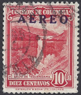 COLOMBIA 1954 - Yvert A253° - Soprastampato | - Kolumbien