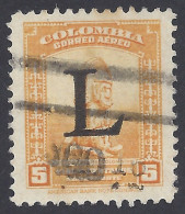 COLOMBIA 1950-2 - Yvert A188° - Soprastampato | - Kolumbien