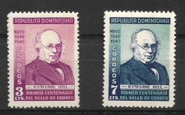 DOMINICANA 1940 Sir Rowland Hill MNH - Rowland Hill