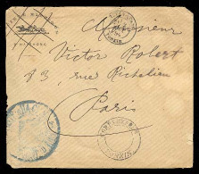 INDOCHINA. 1894. Haiphong - Tonkin - France. FM On Ilustrated HORSES Env. / Soc. Hippique. Unusual. Arrival On Reverse. - Autres - Asie