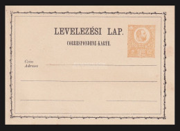 1871. 2Kr-os Szép, Használatlan Díjjegyes Levlap  (5/b) - Briefe U. Dokumente