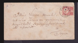 CSORNA 1873. Szép 5Kr-os Levél Sopronba Küldve - Storia Postale