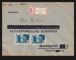 KOLOZSVÁR 1944. Ajánlott Levél Budapestre, érdekes! - Lettres & Documents