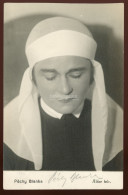 SZÍNÉSZNŐ Péchy Blanka Aláírt Fotós Képeslap ,1940. Ca. Fotó :Áldor - Hongrie
