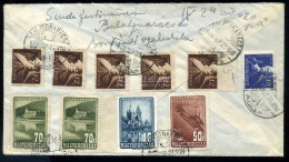 BALATONARÁCS 1948. Szép Expressz Levél Budafokra - Lettres & Documents