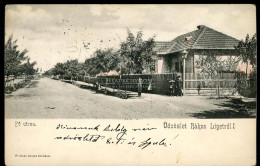 RÁKOSLIGET  1905. Régi Képeslap, Szép Mozgóposta Bélyegzéssel - Ungheria