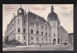BUDAPEST 1909. Országos Bélyegkiállítás Alkalmi Képeslap - Storia Postale