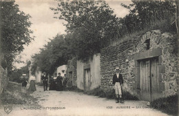 Aubière * Route Et Vue Sur Les Caves * Villageois - Aubiere