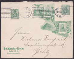 PU 26 C5/06, O, "Buchdrucker-Woche", Bedarf Mit Zusatzfr., Diese Perfin "K.H." - Omslagen