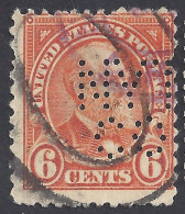 USA 1922-5 - Yvert 233° (perforato) - Garfield | - Used Stamps