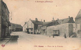 Besse * Place De La Poterne * Villageois - Besse Et Saint Anastaise